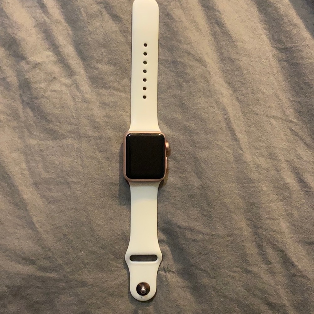 Series 1 rose gold Apple Watch. 38 mm